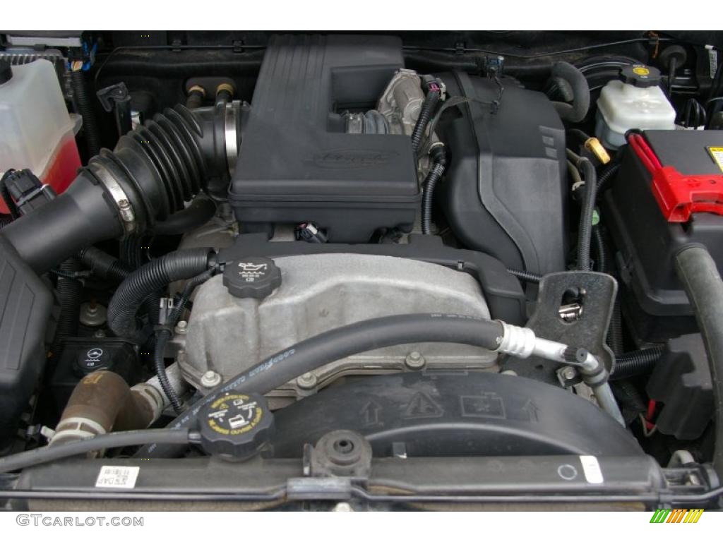 2008 Chevrolet Colorado LS Regular Cab 3.7 Liter DOHC 20-Valve Vortec 5 Cylinder Engine Photo #48225434
