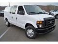 Oxford White 2011 Ford E Series Van E250 XL Cargo Exterior