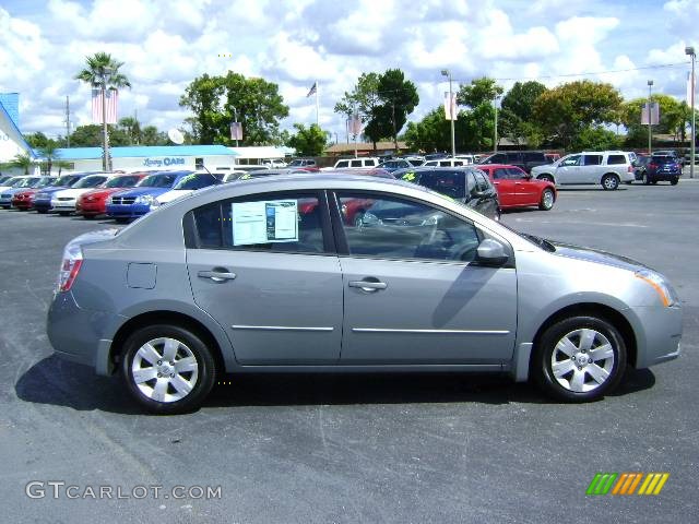 2008 Sentra 2.0 - Magnetic Gray / Charcoal/Steel photo #8