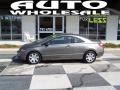 2008 Galaxy Gray Metallic Honda Civic LX Coupe  photo #1