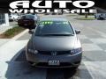 Galaxy Gray Metallic - Civic LX Coupe Photo No. 2