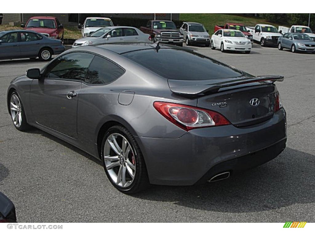 2010 Genesis Coupe 3.8 Track - Nordschleife Gray / Black photo #4