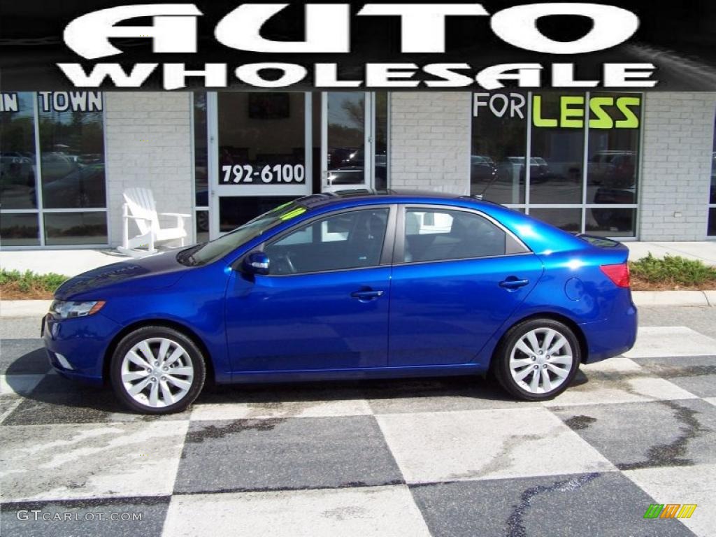 kia forte blue