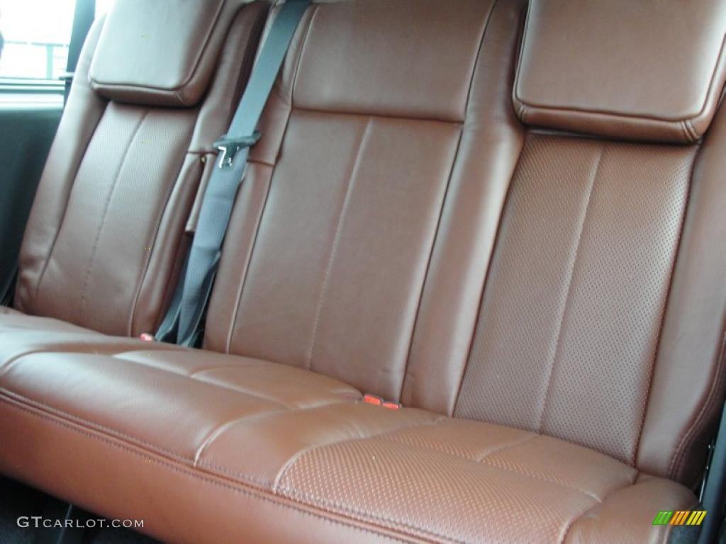 Chaparral Leather Interior 2011 Ford Expedition EL King Ranch 4x4 Photo #48230267