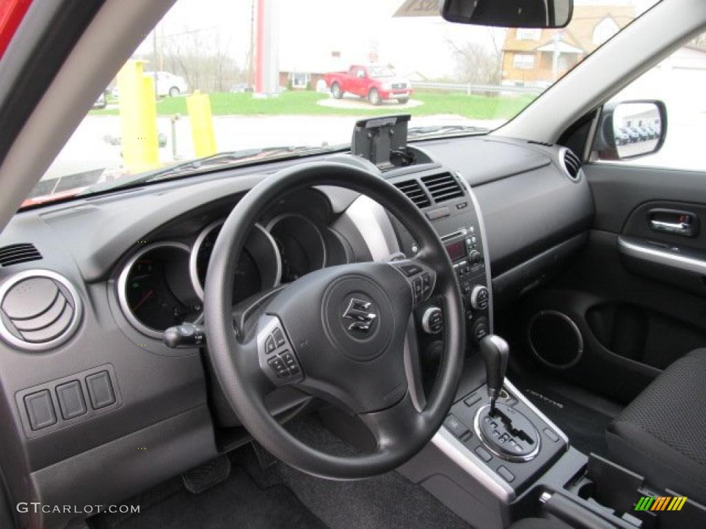 Black Interior 2011 Suzuki Grand Vitara Premium 4x4 Photo #48230507