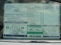 2011 Hyundai Sonata Limited 2.0T Window Sticker