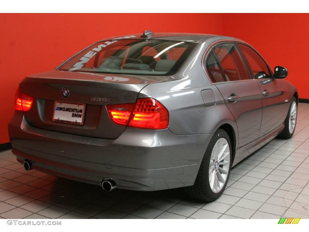 2011 3 Series 335i Sedan - Space Gray Metallic / Gray Dakota Leather photo #3