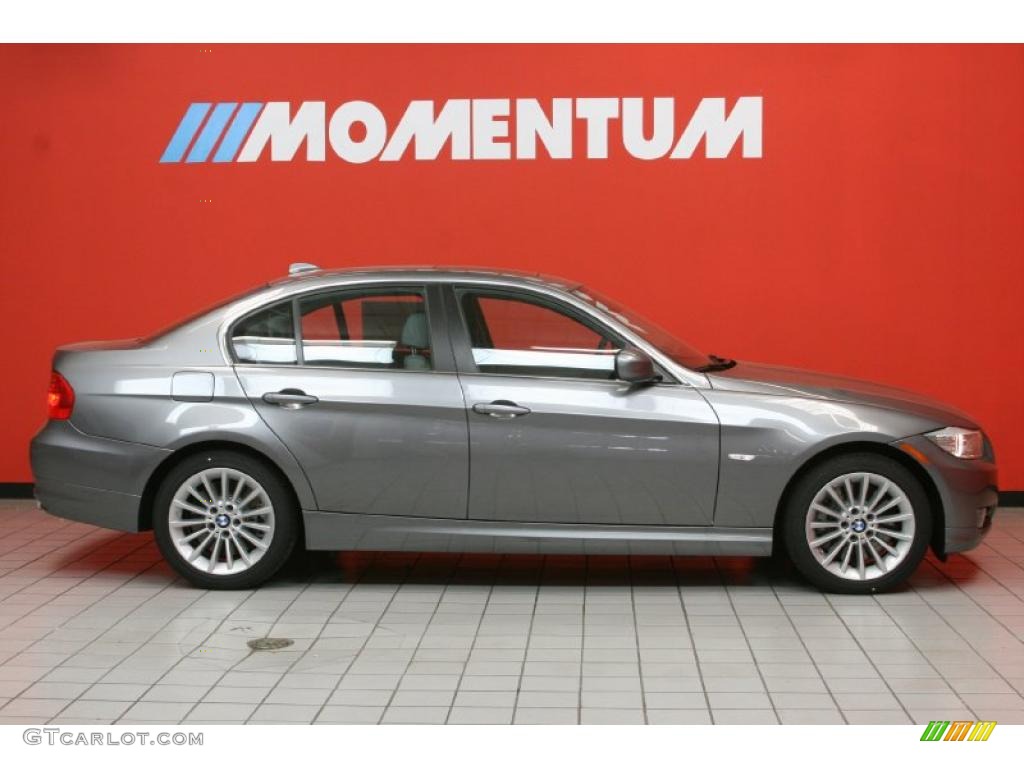 2011 3 Series 335i Sedan - Space Gray Metallic / Gray Dakota Leather photo #4