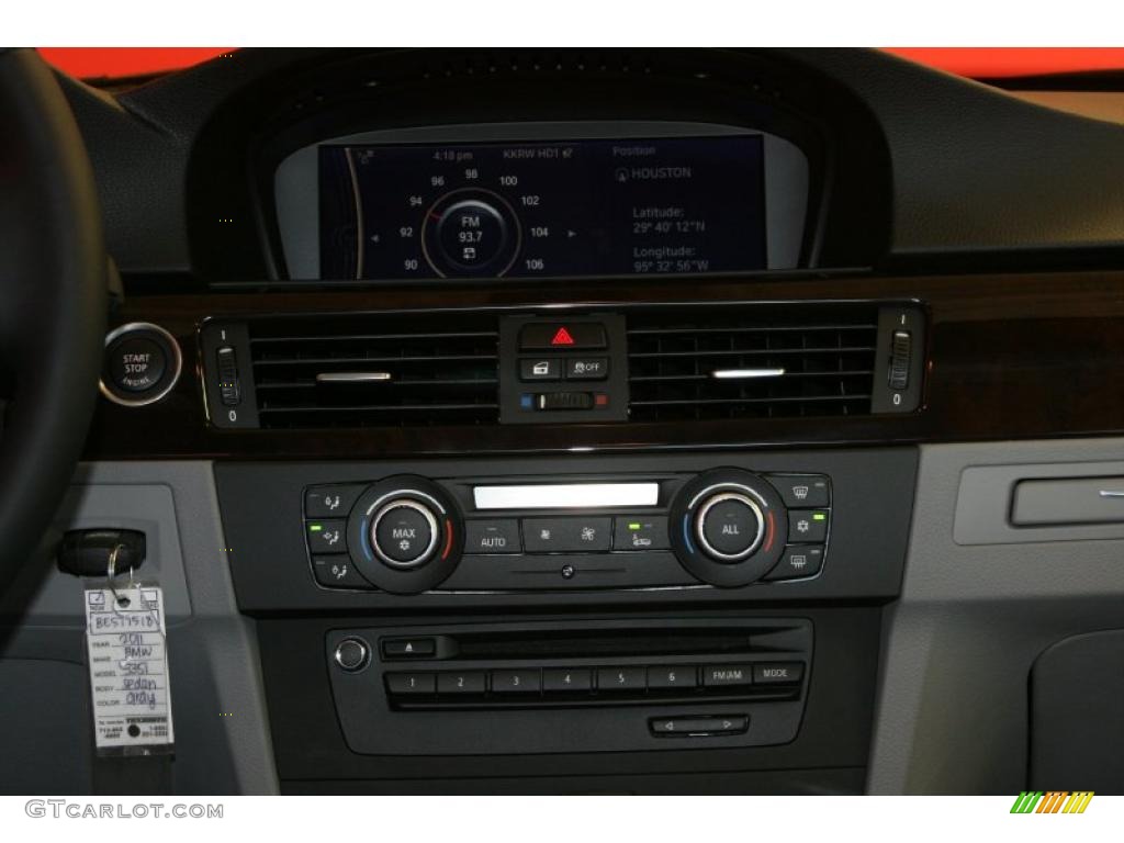 2011 3 Series 335i Sedan - Space Gray Metallic / Gray Dakota Leather photo #9