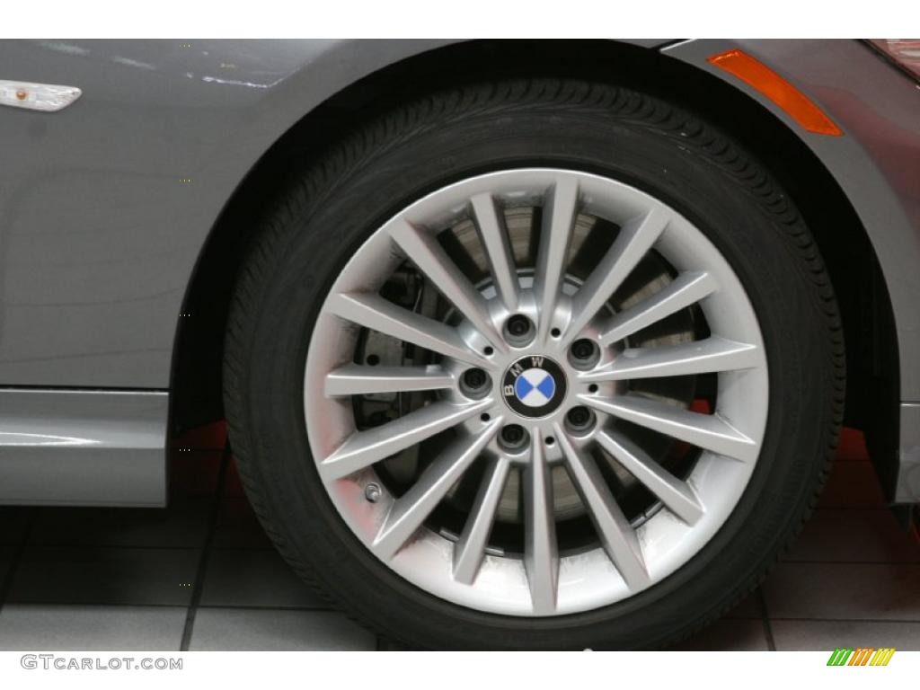 2011 3 Series 335i Sedan - Space Gray Metallic / Gray Dakota Leather photo #16
