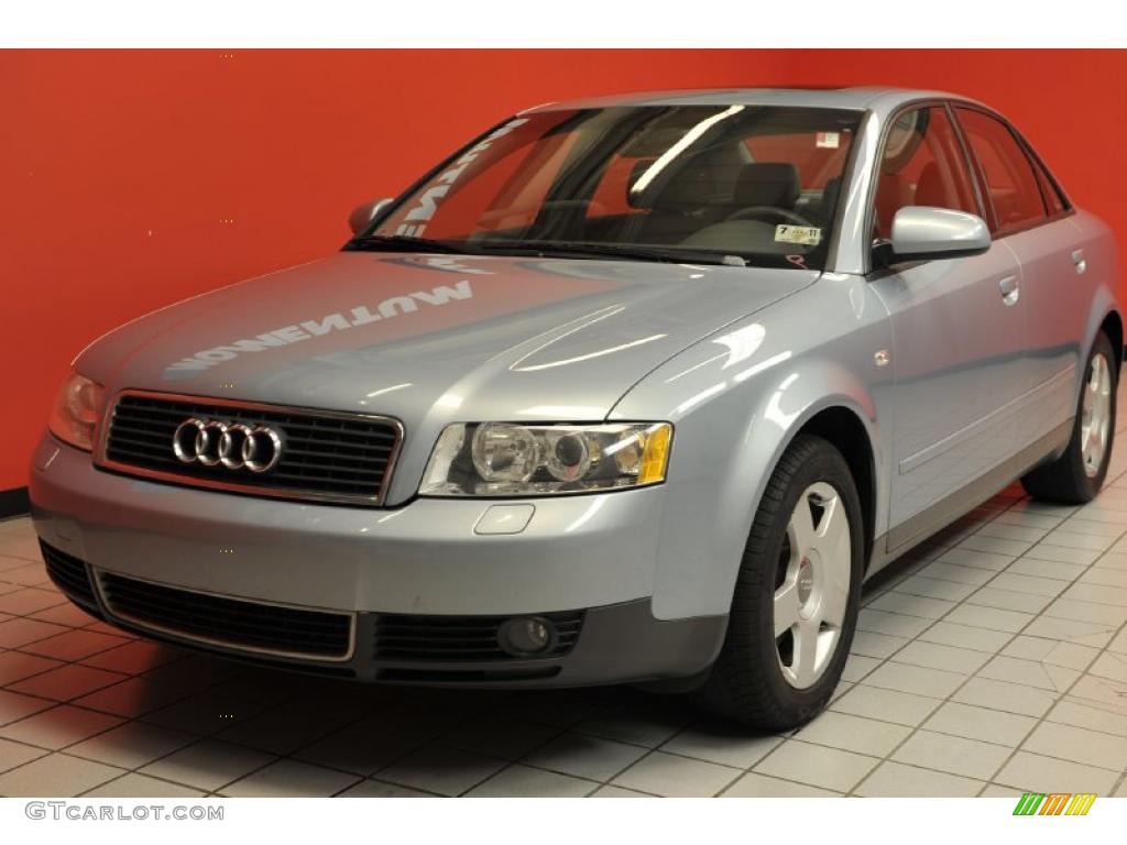 Crystal Blue Metallic 2002 Audi A4 1.8T Sedan Exterior Photo #48231794
