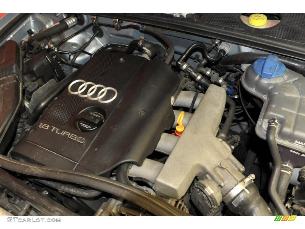 2002 Audi A4 1.8T Sedan 1.8L Turbocharged DOHC 20V 4 Cylinder Engine Photo #48232025
