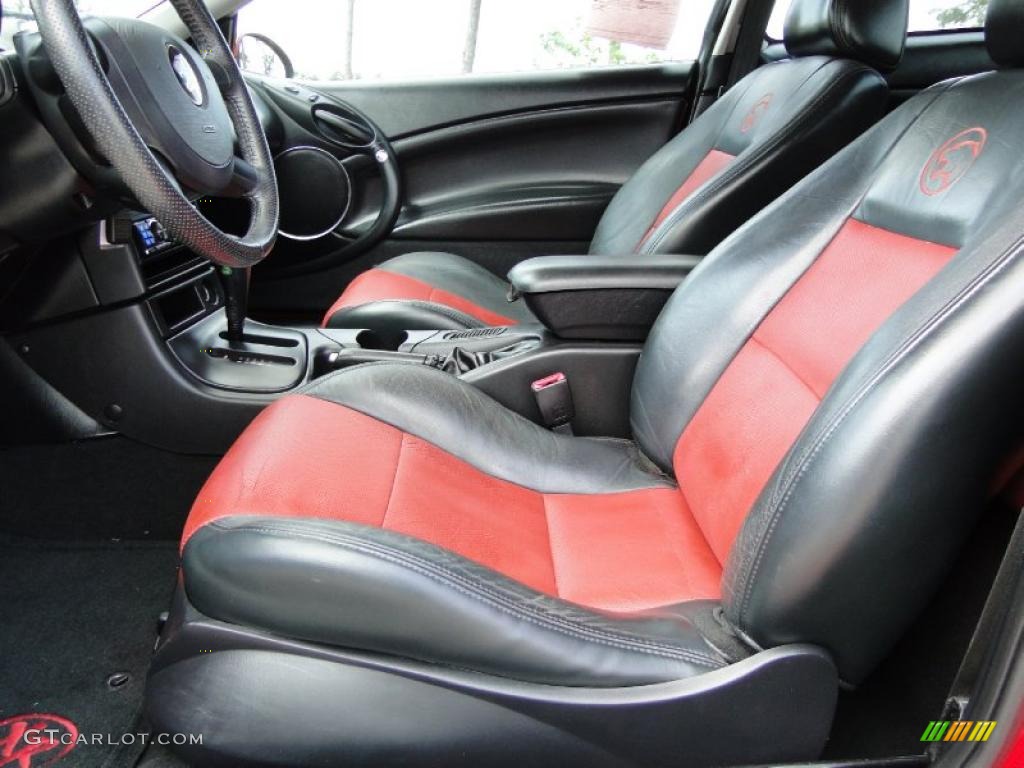 Midnight Black/Red Interior 2002 Mercury Cougar V6 Coupe Photo #48232346