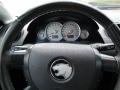 2002 Mercury Cougar Midnight Black/Red Interior Steering Wheel Photo