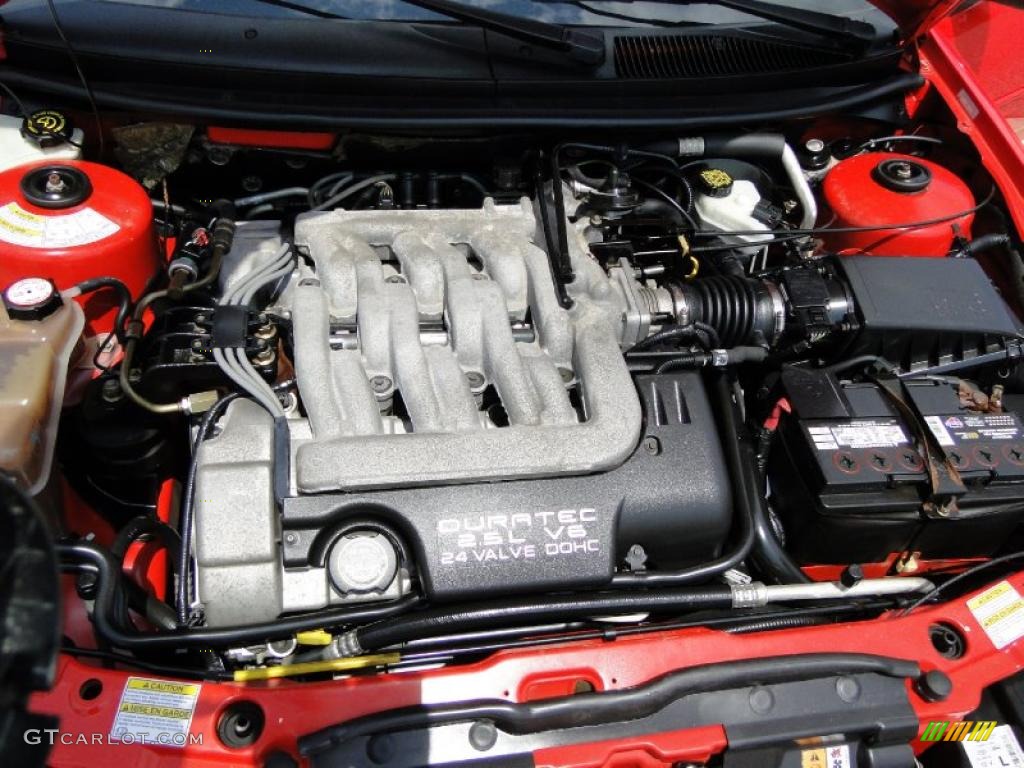 2002 Mercury Cougar V6 Coupe 2.5 Liter DOHC 24-Valve V6 Engine Photo #48232442