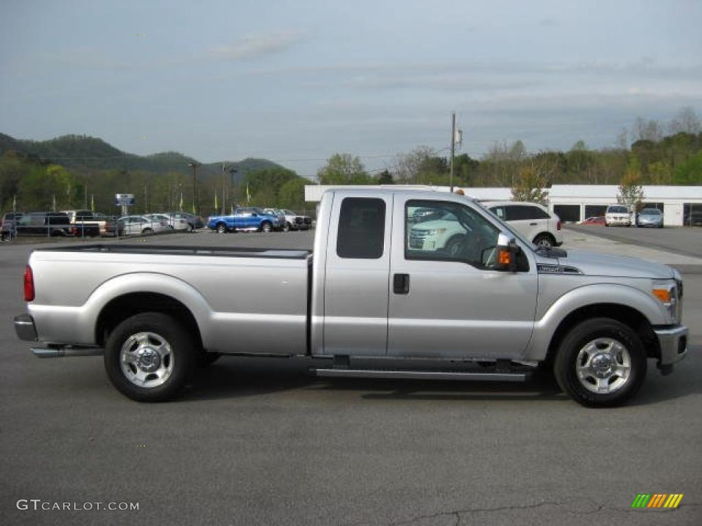 Ingot Silver Metallic 2011 Ford F250 Super Duty XLT SuperCab Exterior Photo #48233973
