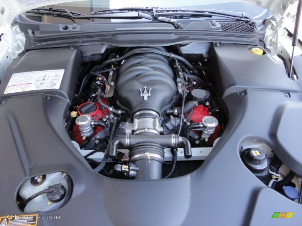 2010 Maserati GranTurismo S 4.7 Liter DOHC 32-Valve VVT V8 Engine Photo #48233996