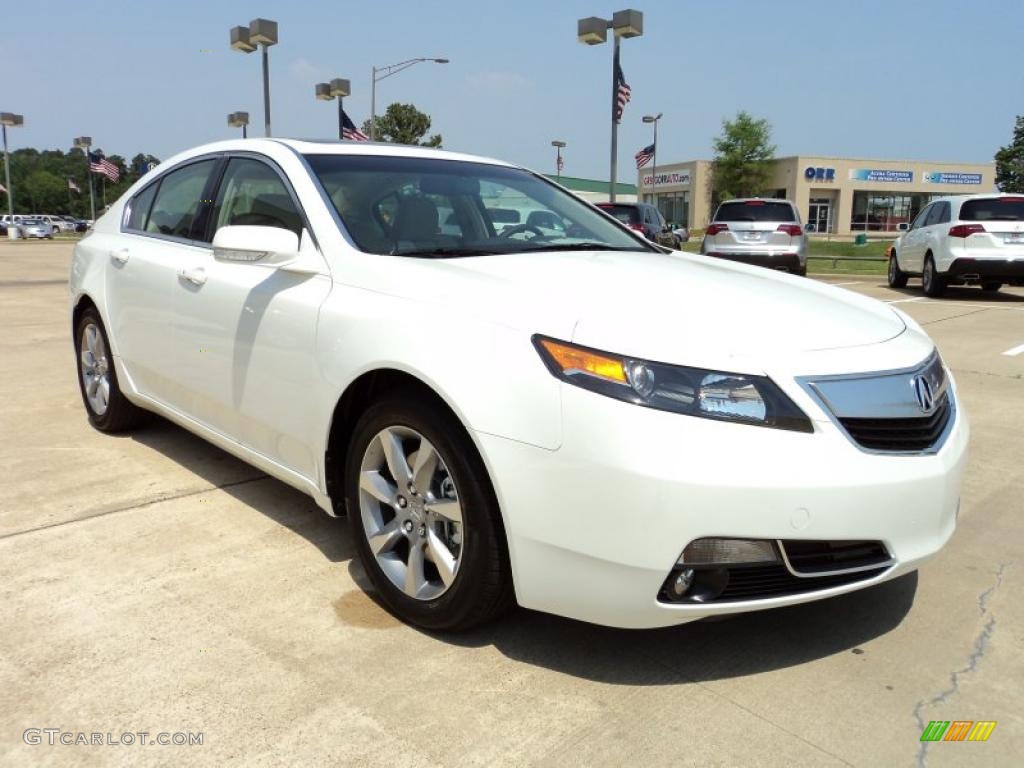 Bellanova White Pearl 2012 Acura TL 3.5 Technology Exterior Photo #48234057