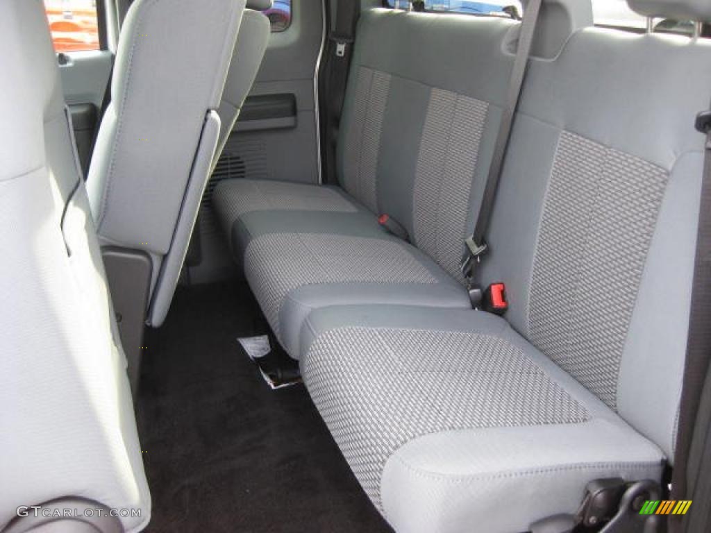 Steel Gray Interior 2011 Ford F250 Super Duty XLT SuperCab Photo #48234096
