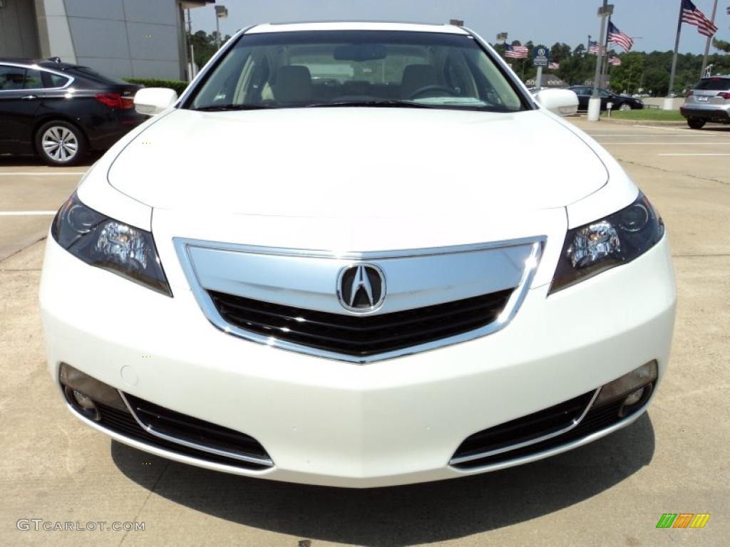 Bellanova White Pearl 2012 Acura TL 3.5 Technology Exterior Photo #48234102