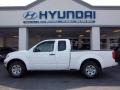 Avalanche White 2010 Nissan Frontier SE King Cab
