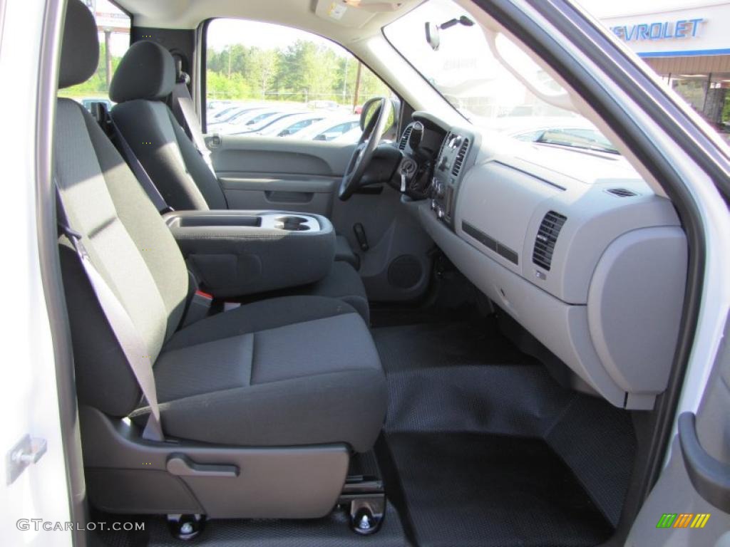 2011 Silverado 1500 LS Regular Cab - Summit White / Dark Titanium photo #11