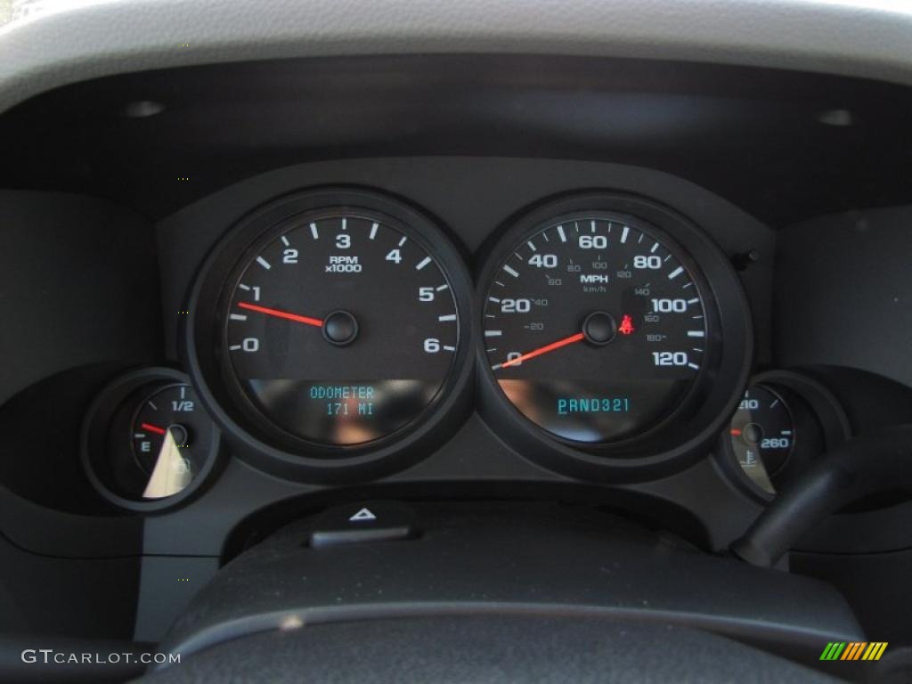 2011 Silverado 1500 LS Regular Cab - Summit White / Dark Titanium photo #13
