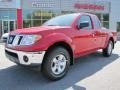Red Alert - Frontier SV V6 King Cab 4x4 Photo No. 1