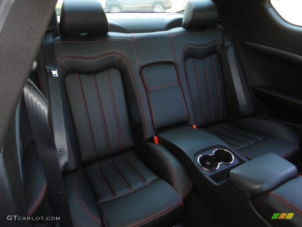 Nero Interior 2010 Maserati GranTurismo S Photo #48234462
