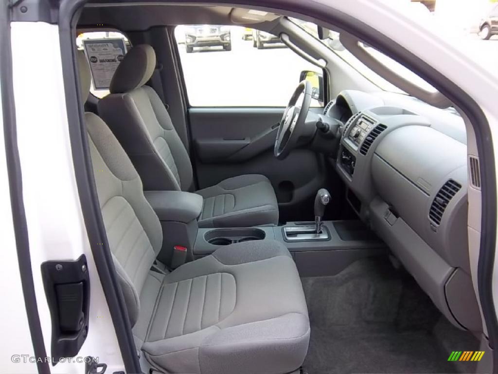 Steel Interior 2010 Nissan Frontier SE King Cab Photo #48234513