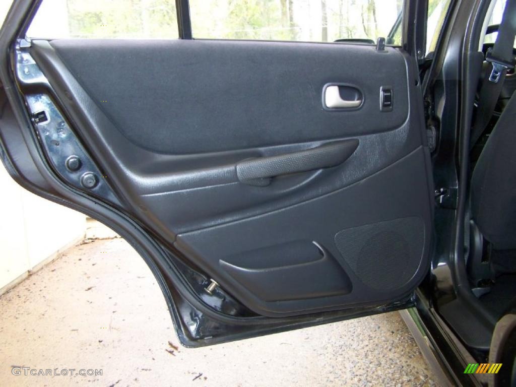 2002 Mazda Protege 5 Wagon Off Black Door Panel Photo #48235308