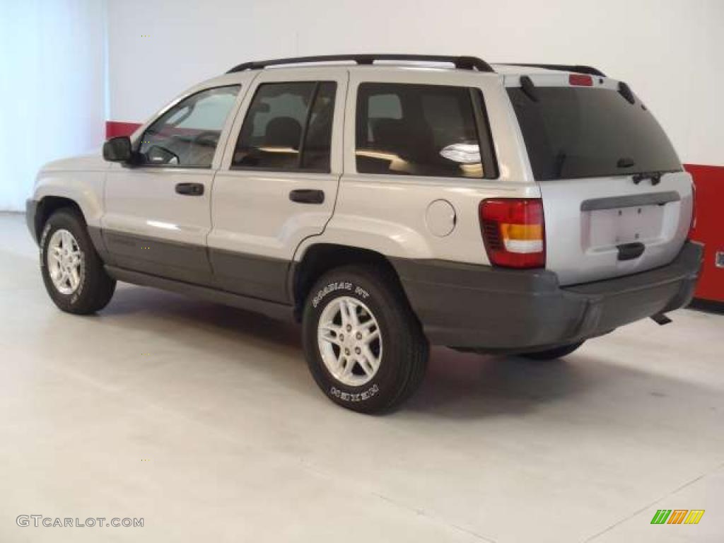 2004 Grand Cherokee Laredo - Bright Silver Metallic / Dark Slate Gray photo #5