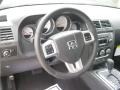 Dark Slate Gray 2011 Dodge Challenger R/T Steering Wheel