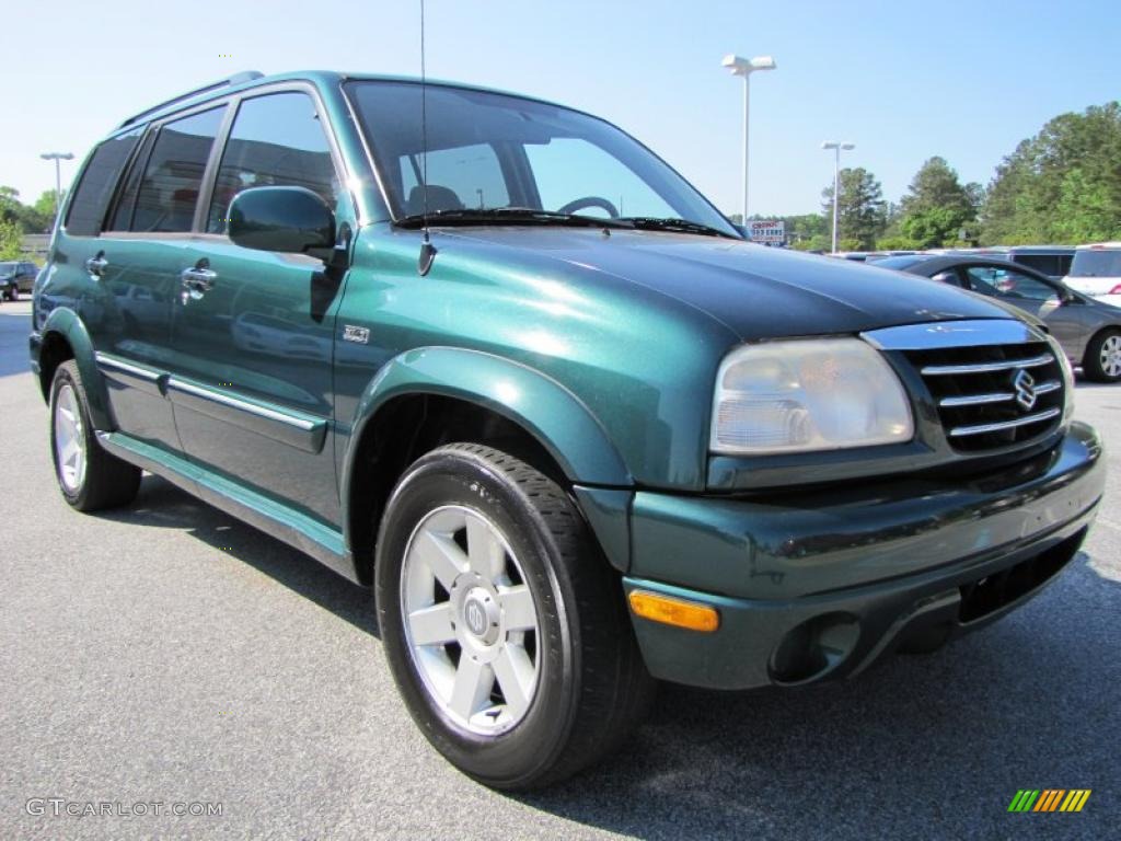 2003 XL7 Touring - Grove Green Metallic / Gray photo #7