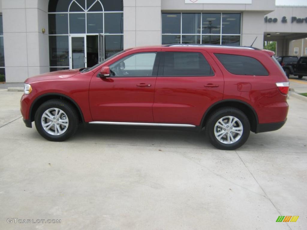 Inferno Red Crystal Pearl 2011 Dodge Durango Crew Exterior Photo #48236256