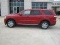 2011 Inferno Red Crystal Pearl Dodge Durango Crew  photo #2