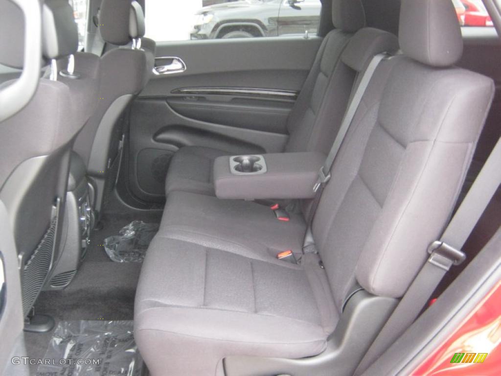 Black Interior 2011 Dodge Durango Crew Photo #48236451