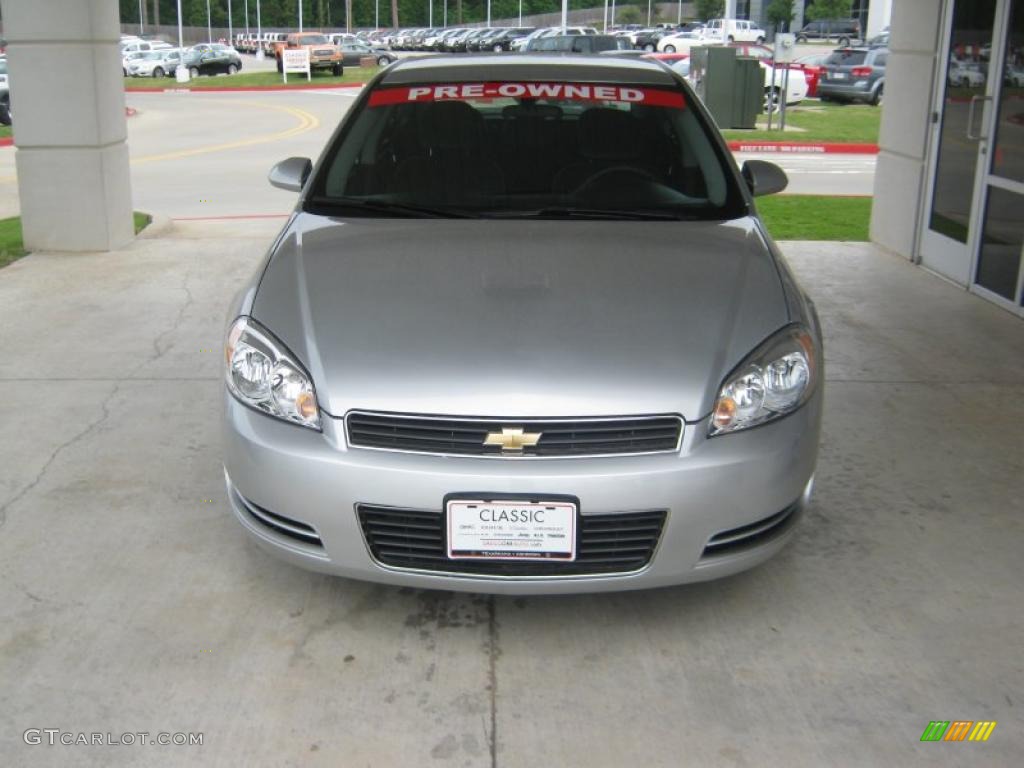 2010 Impala LS - Silver Ice Metallic / Gray photo #7