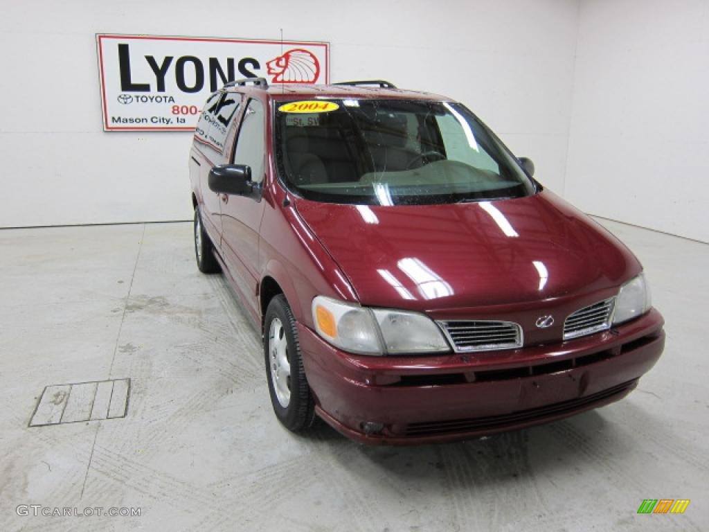 2004 Silhouette GL - Sport Red / Beige photo #26