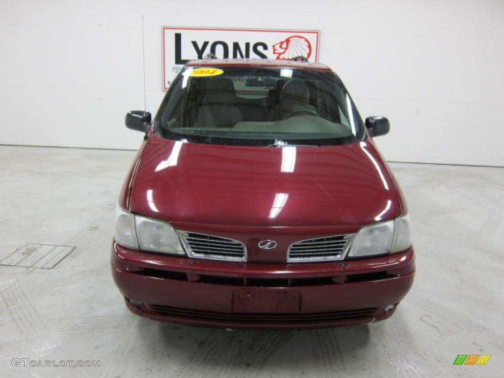2004 Silhouette GL - Sport Red / Beige photo #27