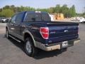 2010 Dark Blue Pearl Metallic Ford F150 Lariat SuperCrew 4x4  photo #2