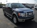 2010 Dark Blue Pearl Metallic Ford F150 Lariat SuperCrew 4x4  photo #5