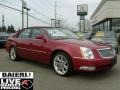 Crystal Red Tintcoat 2007 Cadillac DTS Sedan