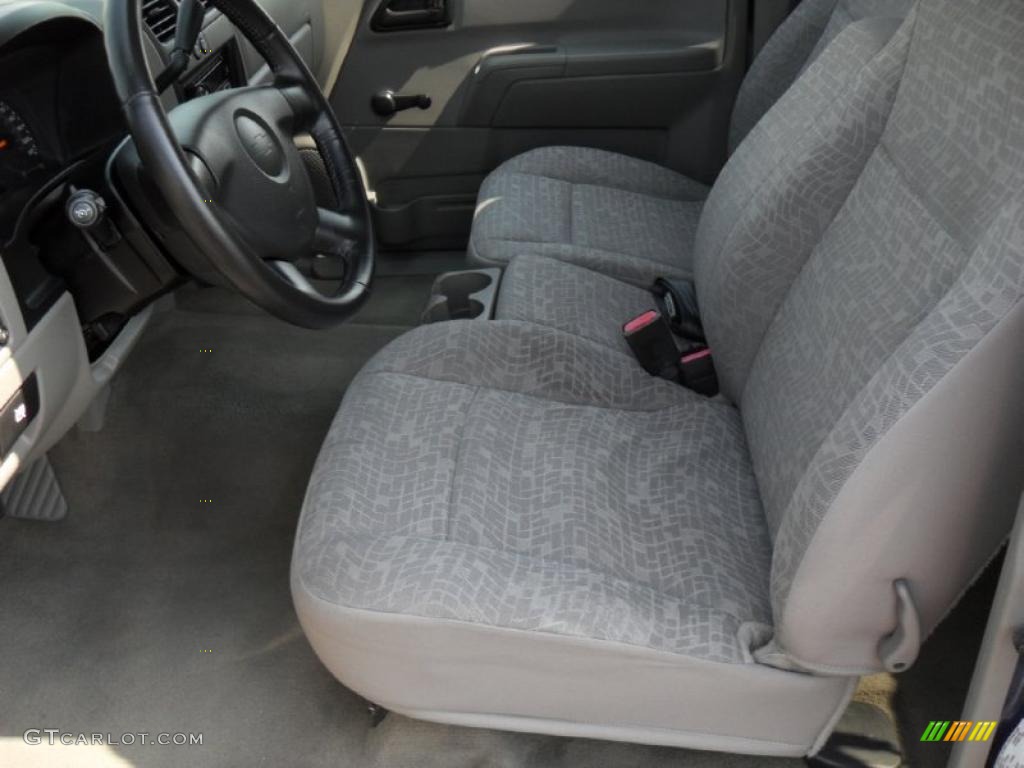 Medium Dark Pewter Interior 2005 Chevrolet Colorado Z71 Extended Cab 4x4 Photo #48239727