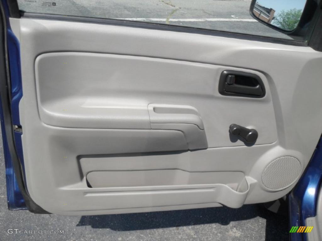 2005 Chevrolet Colorado Z71 Extended Cab 4x4 Medium Dark Pewter Door Panel Photo #48239742