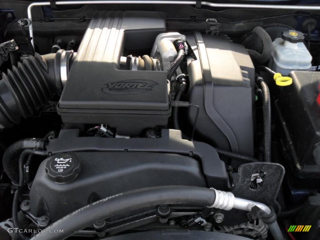 2005 Chevrolet Colorado Z71 Extended Cab 4x4 3.5L DOHC 20V Inline 5 Cylinder Engine Photo #48239991