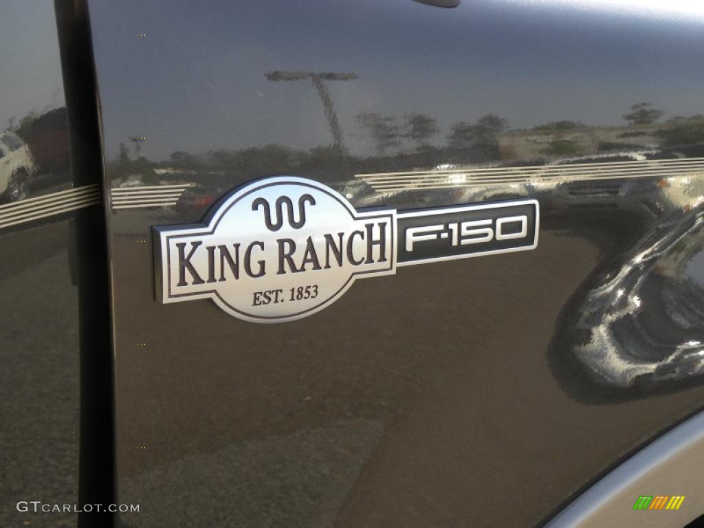 2006 F150 King Ranch SuperCrew - Dark Stone Metallic / Castano Brown Leather photo #12