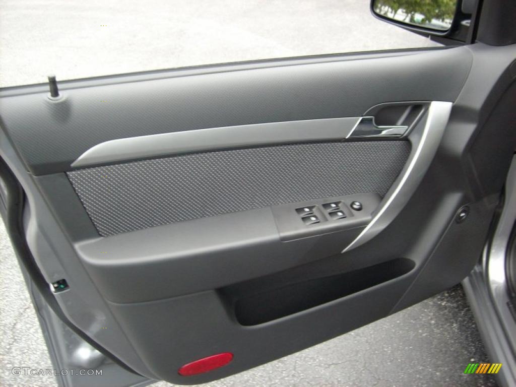 2011 Aveo LT Sedan - Medium Gray / Charcoal photo #7