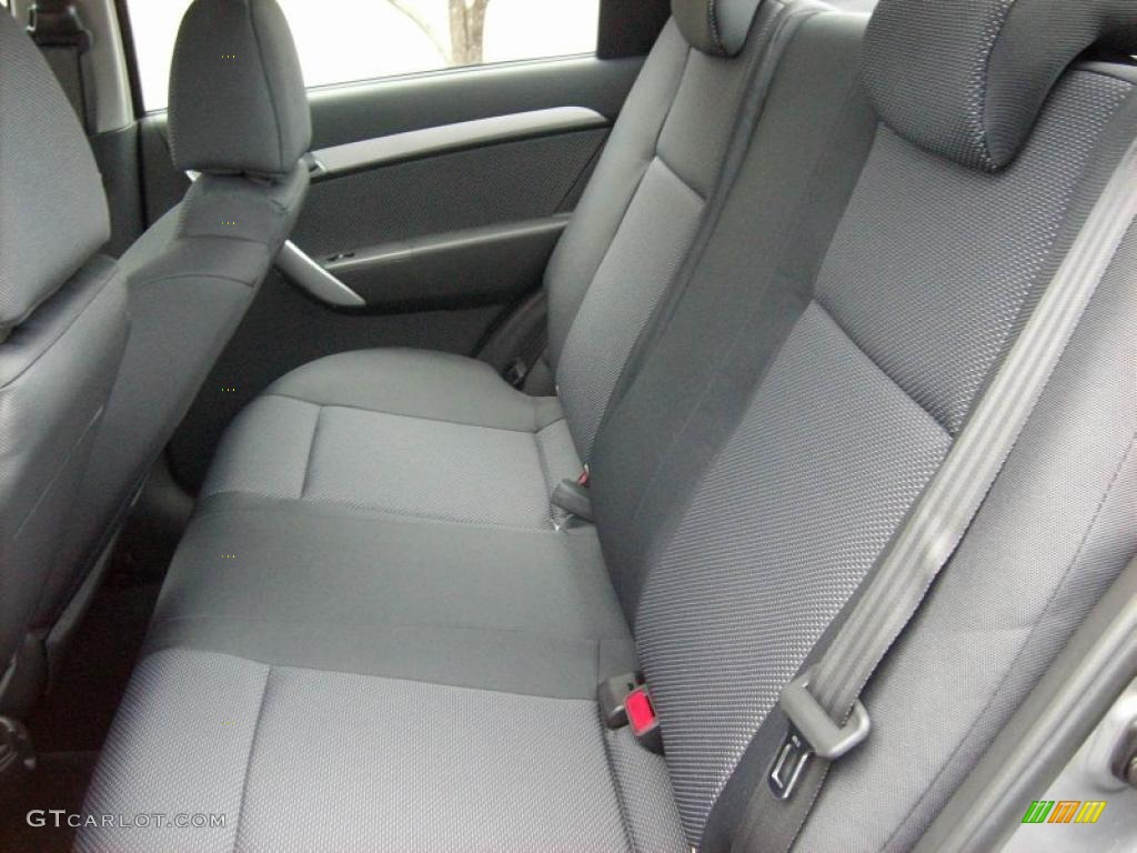 2011 Aveo LT Sedan - Medium Gray / Charcoal photo #12
