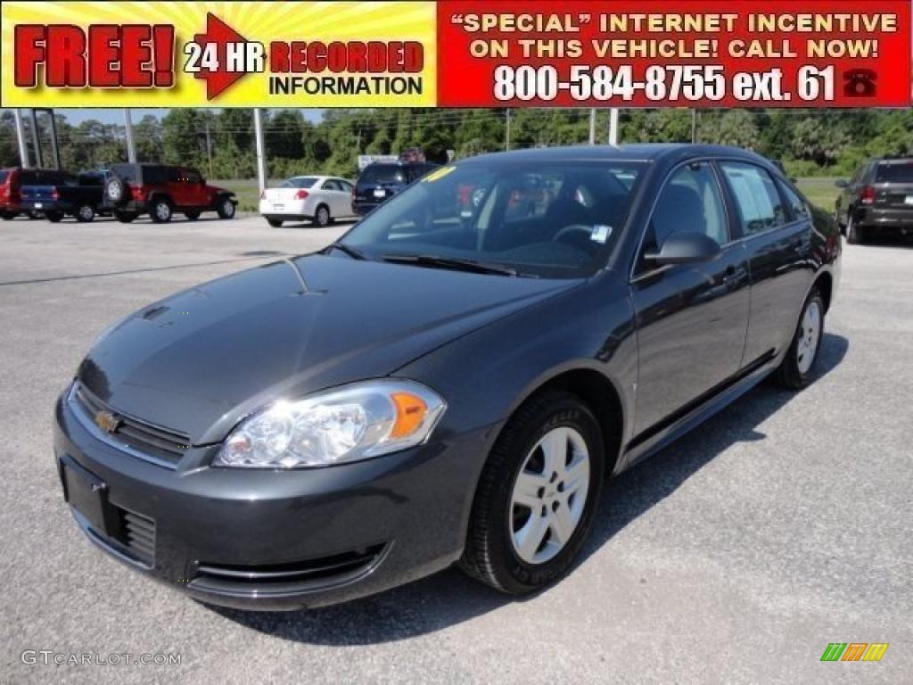 2010 Impala LS - Cyber Gray Metallic / Gray photo #1